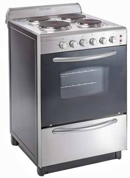 Cocina Domec Eléctrica Cexg Acero 56,5cm