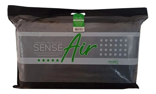 Almohada Fiberball Viscoelastica Sense Air Americana C/funda