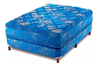 Colchon Y Somier Piero Continental 140 X 190 C/pillow Resort