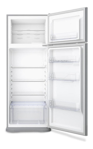 Heladera Gafa Hgf368afp Plata Con Freezer 330l