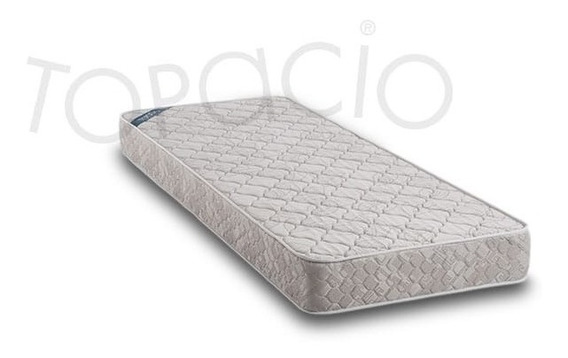 Colchon Topacio Aguamarina Espuma 80x190x20cm 1 Plaza 