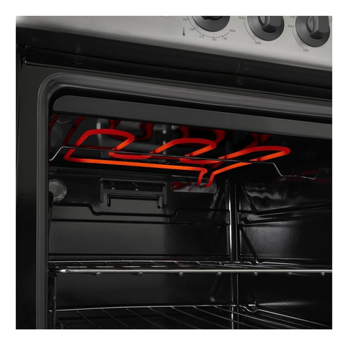 Cocina Longvie Eurodesign 19501X 66.5L A Gas/Eléctrica 4 Hornallas