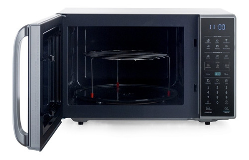 Imagen 4 de 6 de Microondas Bgh B223ds20 Plata 23 Litros Digital 1000w