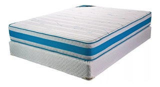 Colchon Y Somier Suavestar Sport 140x190 Espuma 30k 18cuotas