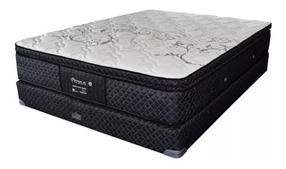 Colchon Y Somier Suavestar Perseus 140x190 Resorte Pocket