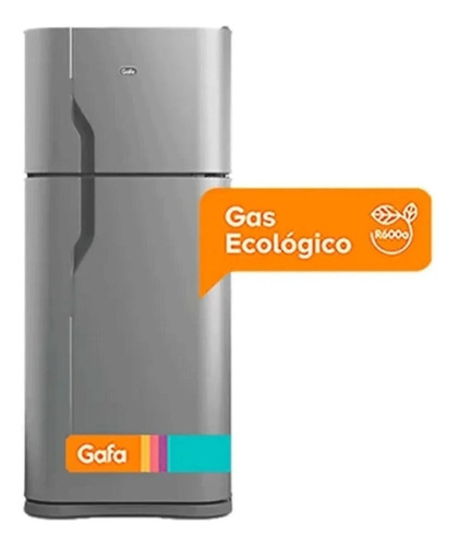 Heladera Gafa Hgf358 Plata Con Freezer 282l 220v