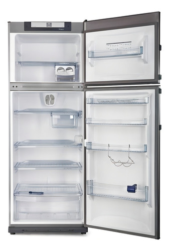 Heladera Koh-i-noor Khd43/7 Acero Con Freezer 413l