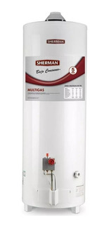 Termotanque Sherman 80 Litros A Gas De Pie Superior