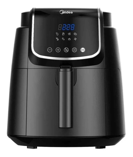 Imagen 2 de 4 de Freidora Midea Af-d140bar1 Sin Aceite 4 Litros Digital