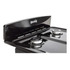 Cocina Escorial Candor S2 a Gas Envasado 4 hornallas  negra puerta con visor