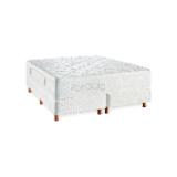 Colchon Y Somier Topacio Simetric C/ Pillow 140x190 Resortes